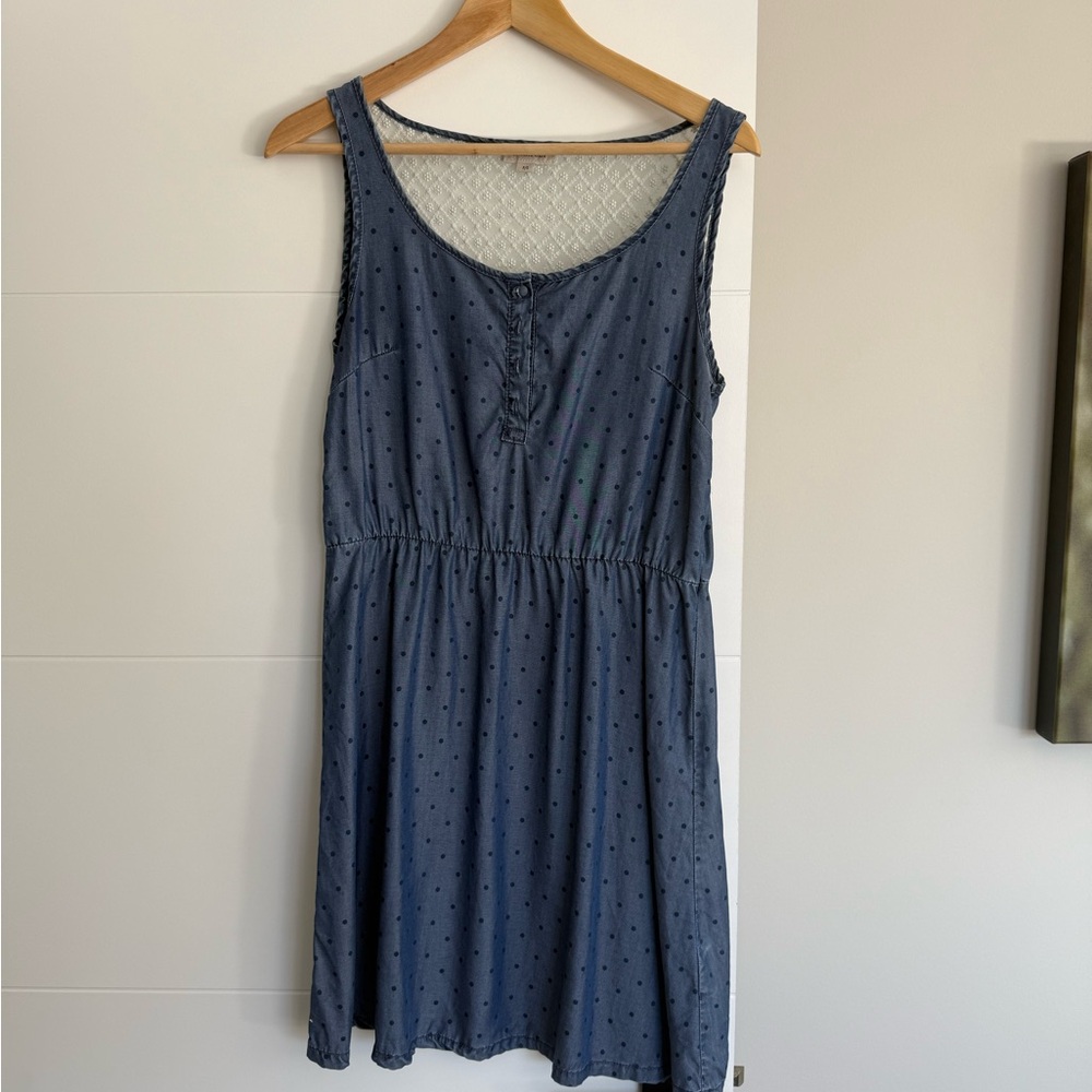 Smart Set Navy Polka Dot Mini Dress